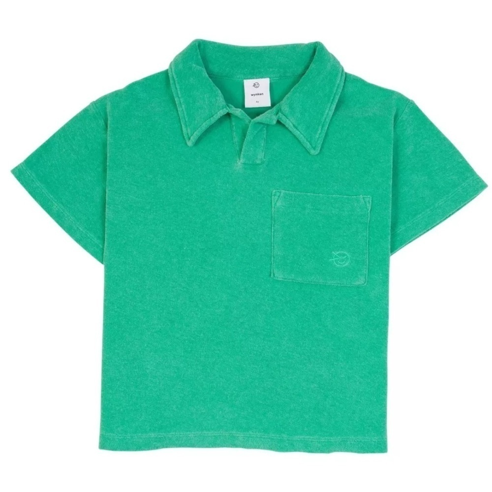 Wynken Boys Green Pulpo Polo Sail Shirt Size 6
